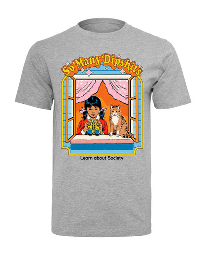 Steven Rhodes - So Many Dipshits - T-Shirt