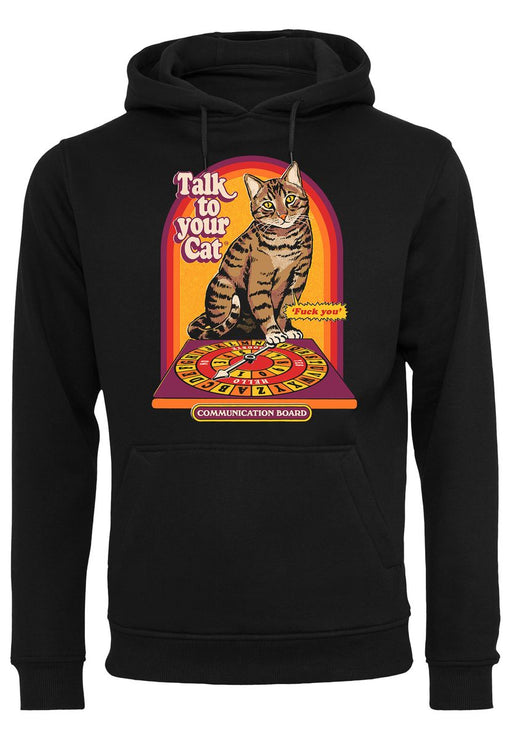 Steven Rhodes - Talk to your Cat - Hoodie | yvolve Shop