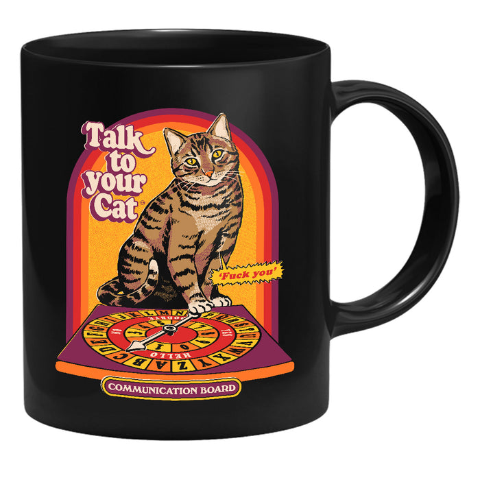 Steven Rhodes - Talk to your Cat - Tasse | yvolve Shop