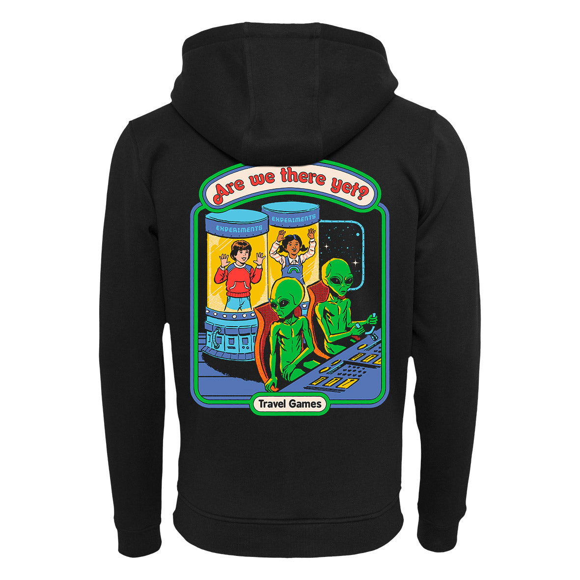 Steven Rhodes - Are we there yet? - Zip-Hoodie | yvolve Shop