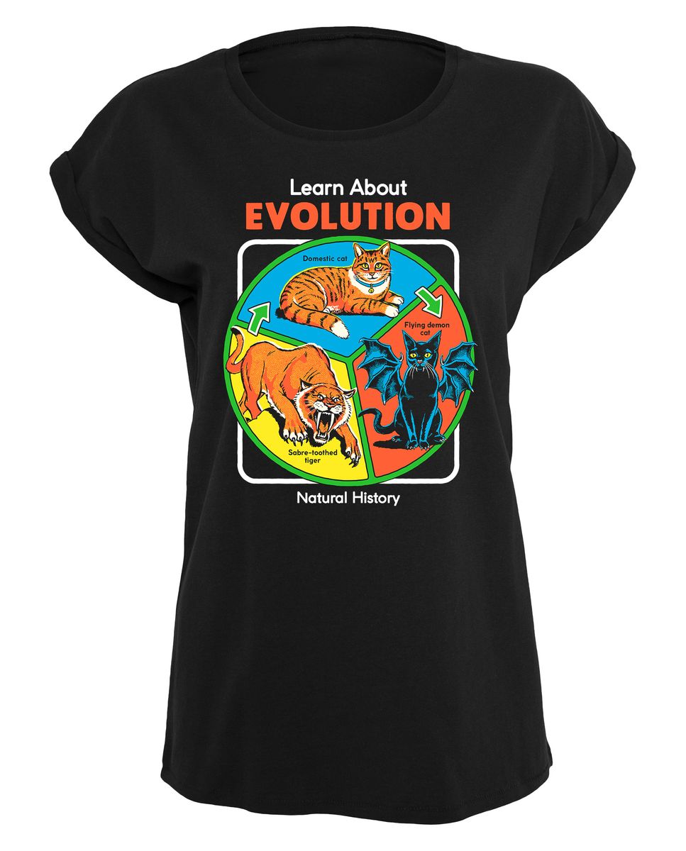 Steven Rhodes - Learn about Evolution - Girlshirt | yvolve Shop