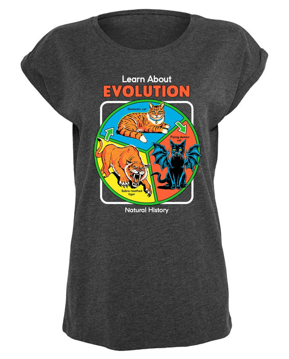 Steven Rhodes - Learn about Evolution - Girlshirt | yvolve Shop