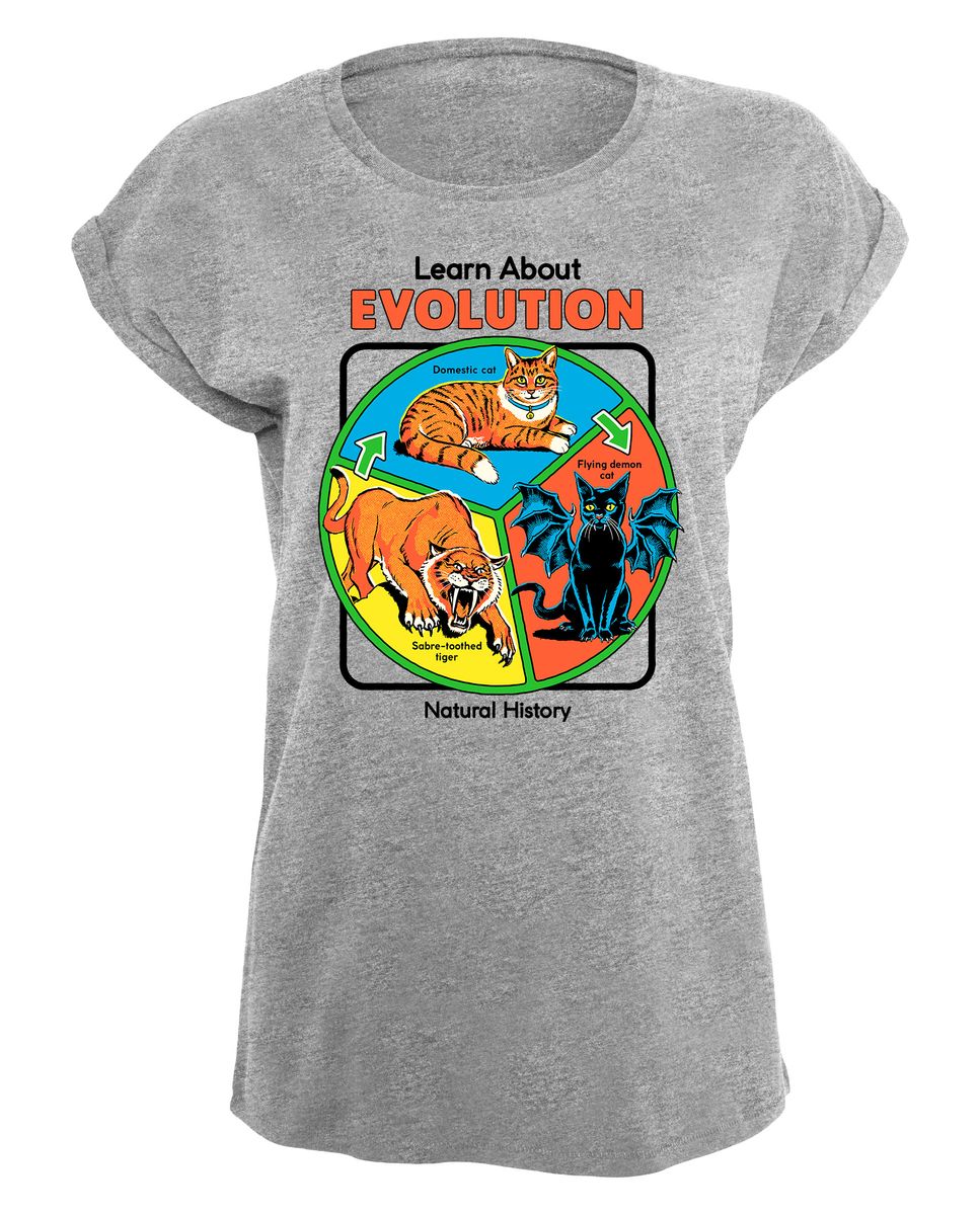 Steven Rhodes - Learn about Evolution - Girlshirt | yvolve Shop