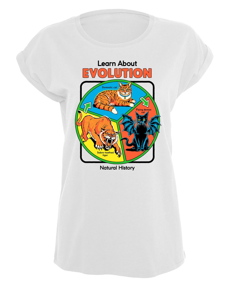 Steven Rhodes - Learn about Evolution - Girlshirt | yvolve Shop