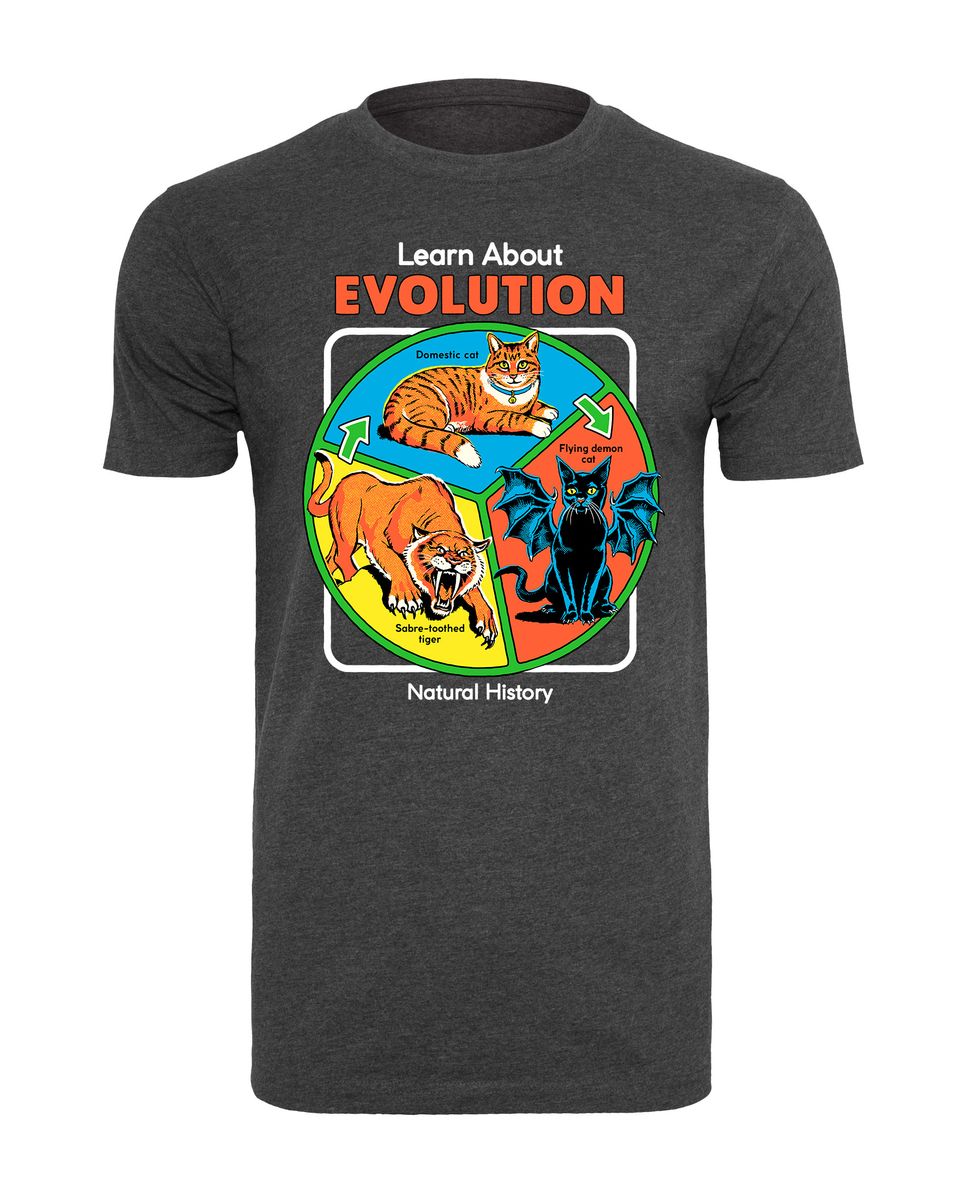 Steven Rhodes - Learn about Evolution - T-Shirt | yvolve Shop