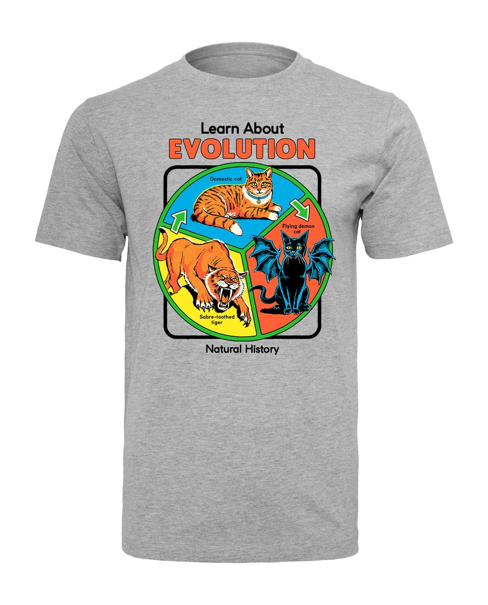 Steven Rhodes - Learn about Evolution - T-Shirt