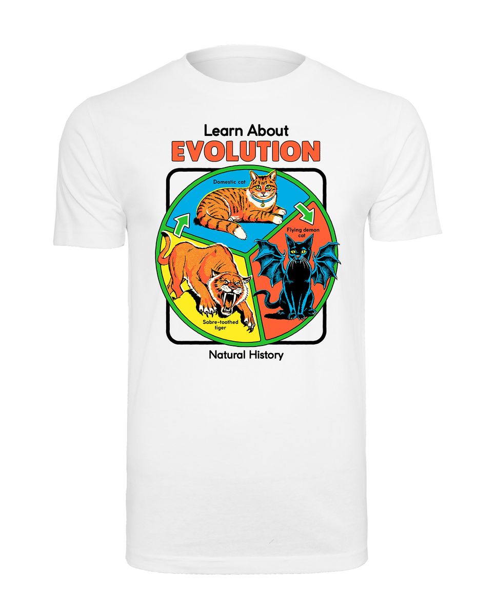 Steven Rhodes - Learn about Evolution - T-Shirt | yvolve Shop