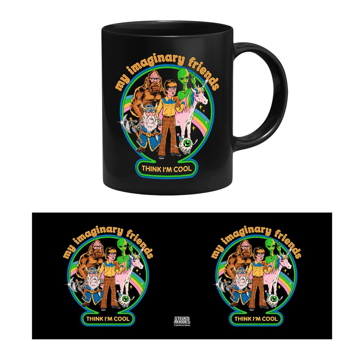 Steven Rhodes - My imaginary Friends - Tasse | yvolve Shop