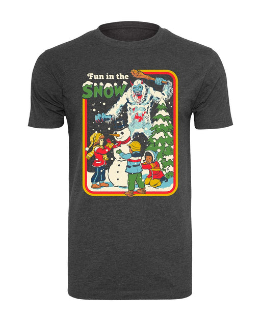 Steven Rhodes - Fun in the Snow - T-Shirt | yvolve Shop