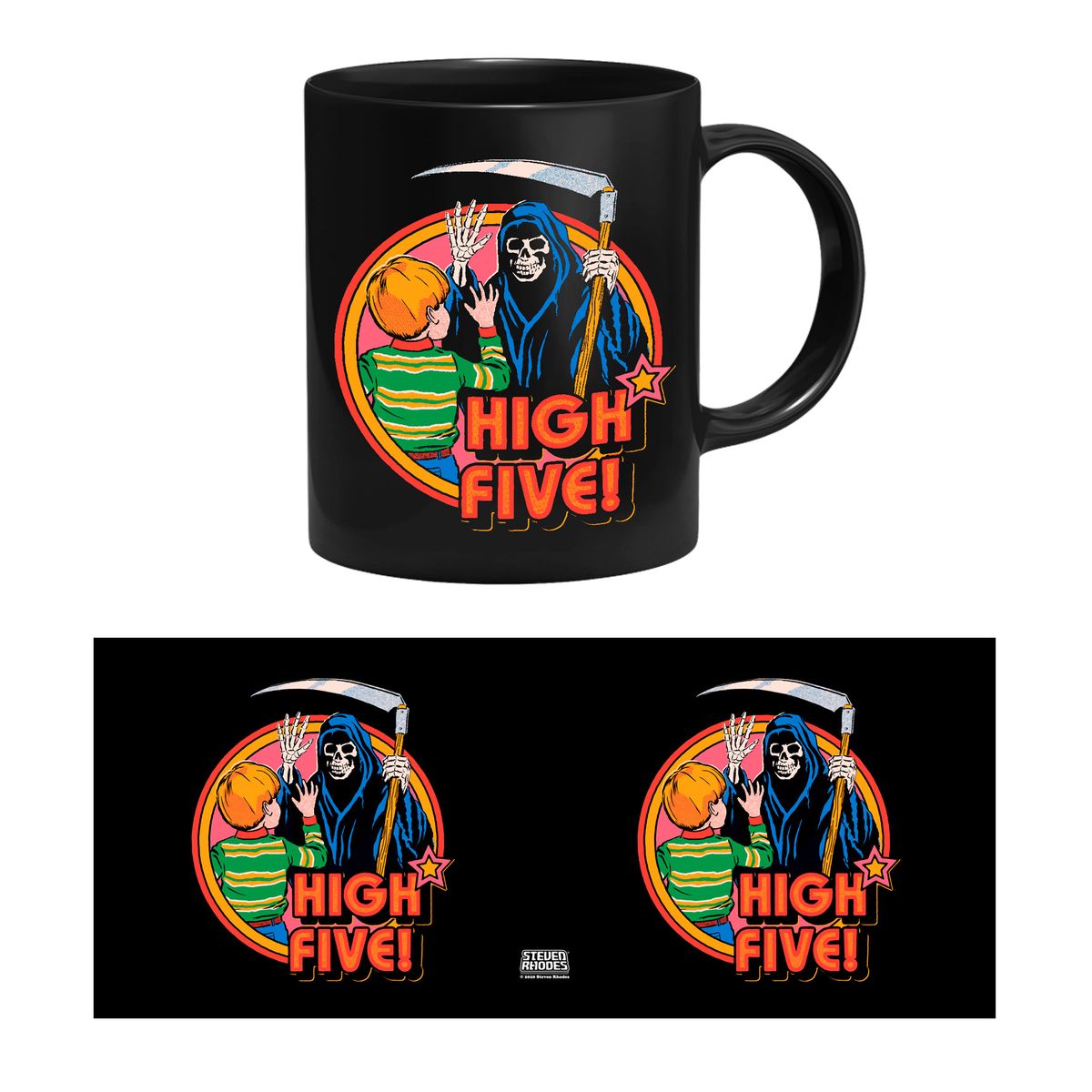 Steven Rhodes - High Five - Tasse | yvolve Shop