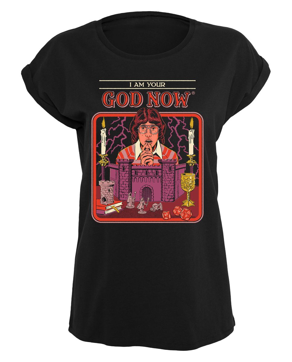 Steven Rhodes - I am your God now - Girlshirt | yvolve Shop