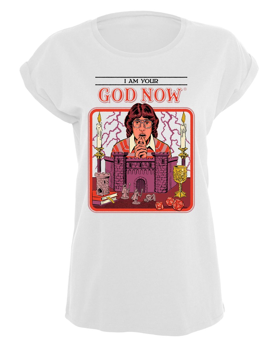 Steven Rhodes - I am your God now - Girlshirt | yvolve Shop