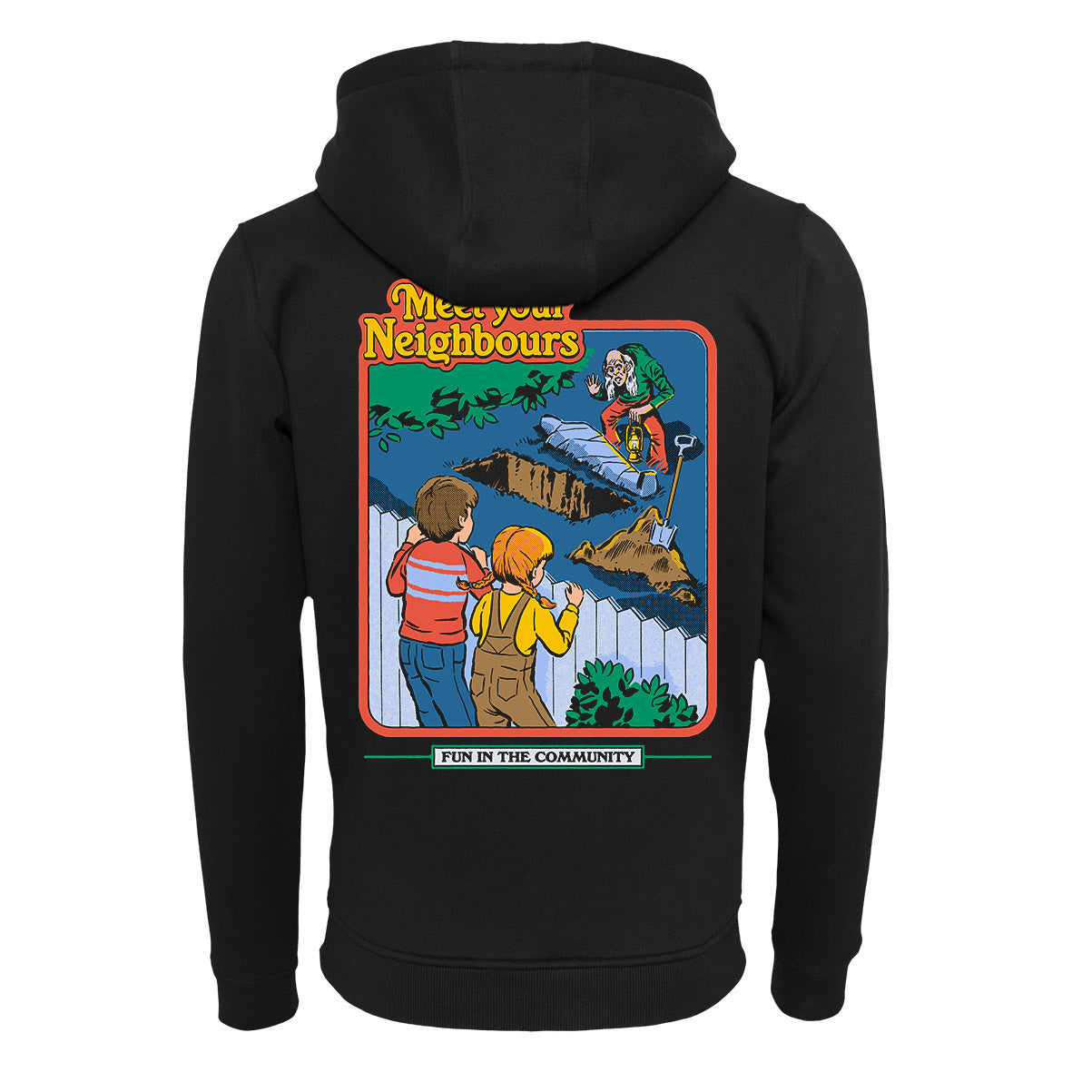 Steven Rhodes - Meet your Neighbours - Zip-Hoodie | yvolve Shop