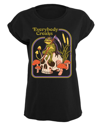 Steven Rhodes - Everybody Croaks - Girlshirt | yvolve Shop