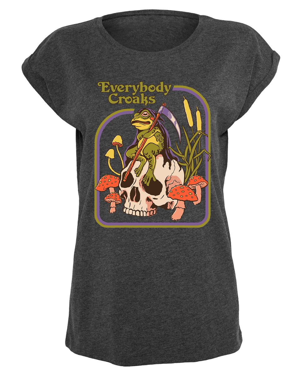 Steven Rhodes - Everybody Croaks - Girlshirt | yvolve Shop