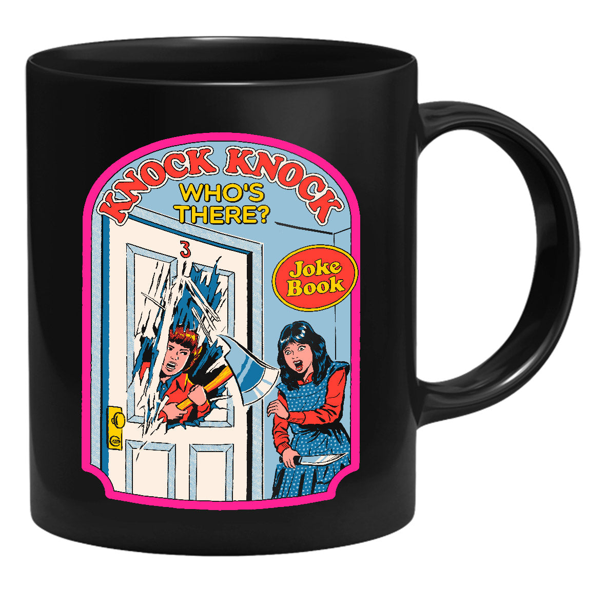 Steven Rhodes - Knock Knock - Tasse | yvolve Shop