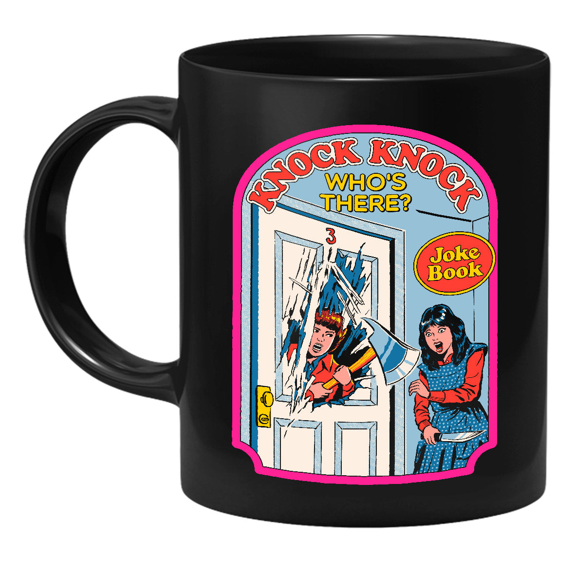 Steven Rhodes - Knock Knock - Tasse | yvolve Shop