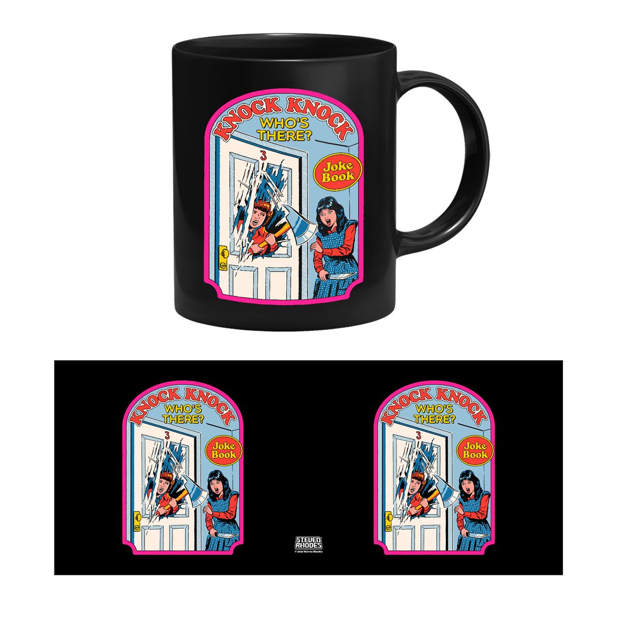 Steven Rhodes - Knock Knock - Tasse | yvolve Shop