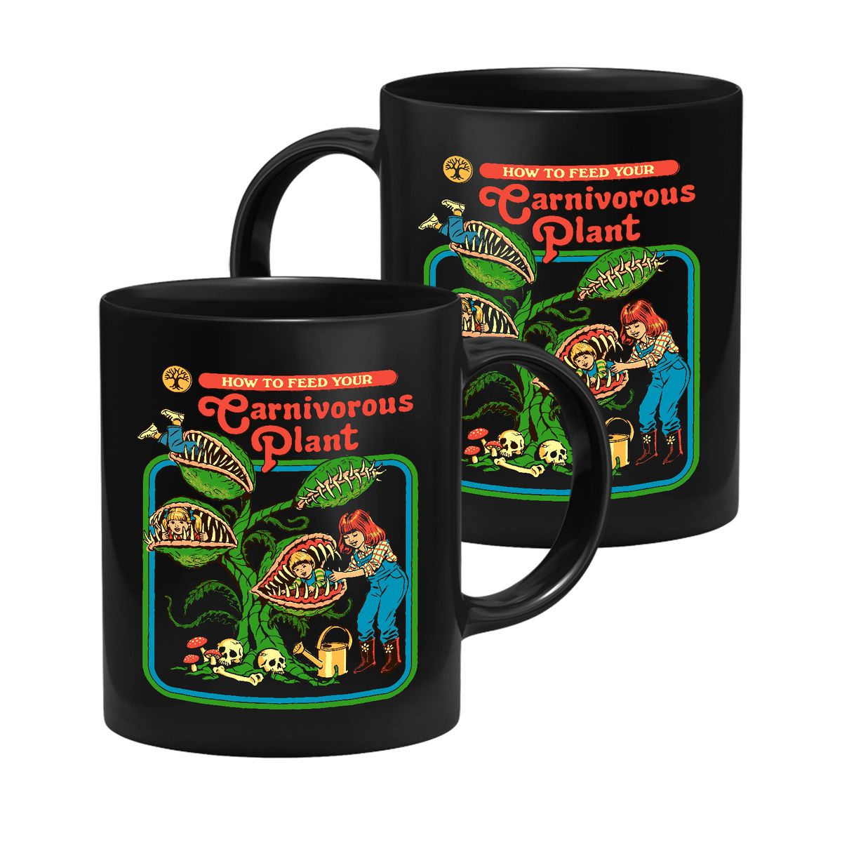 SB338Flo's V8 Cafe Gift Pack ハンク ウェイトレス Steven Rhodes - Carnivorous Plant - Mug – yvolve Shop