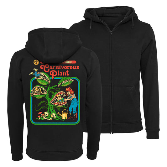 Steven Rhodes - Carnivorous Plant - Zip-Hoodie