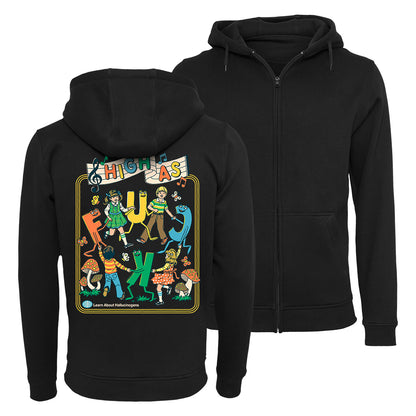 Steven Rhodes - High AF - Zip-Hoodie