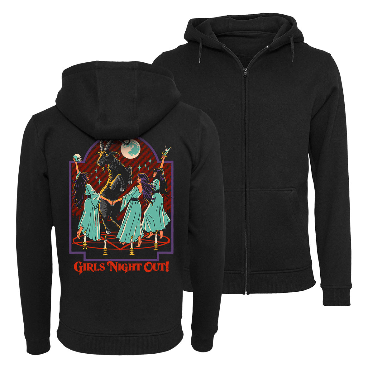 Steven Rhodes - Girls Night Out - Zip-Hoodie