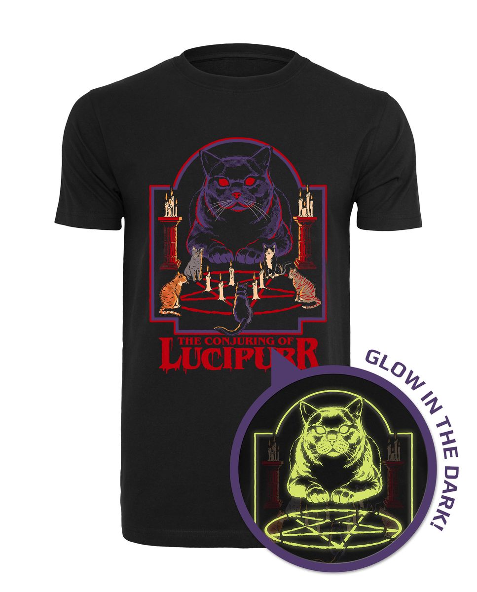 Steven Rhodes - Lucipurr - Glow-in-the-Dark T-Shirt - Limited Edition