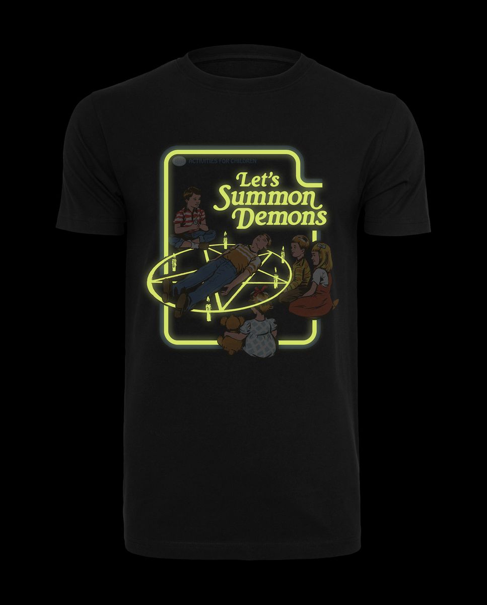 Steven Rhodes - Let's Summon Demons - Glow-in-the-Dark T-Shirt - Limited Edition