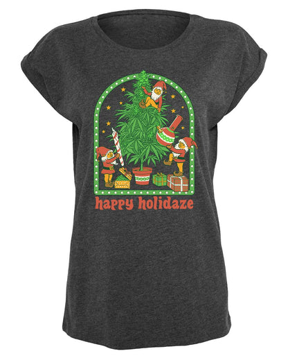 Steven Rhodes - Happy Holidaze - Girlshirt