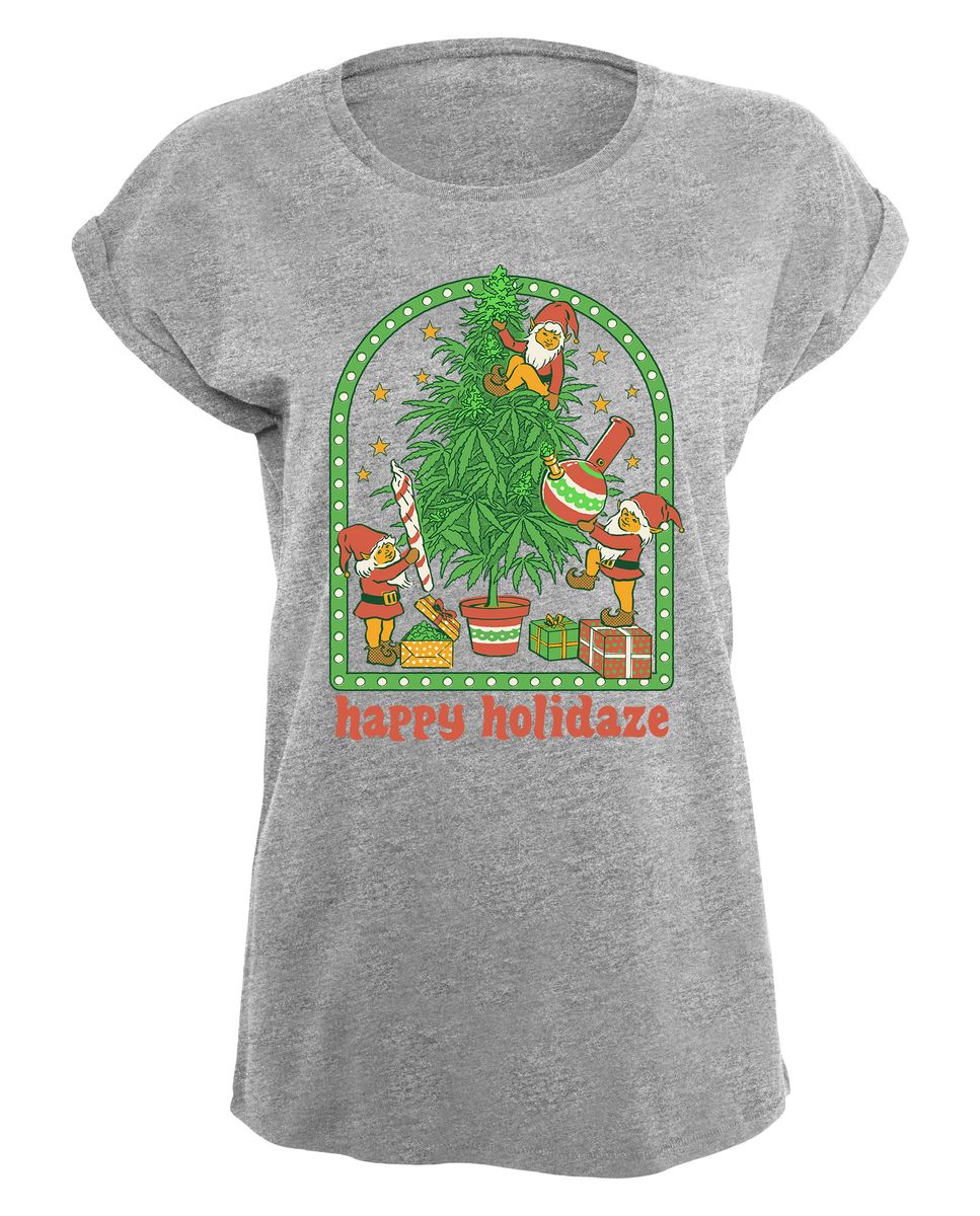 Steven Rhodes - Happy Holidaze - Girlshirt