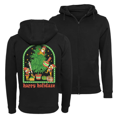 Steven Rhodes - Happy Holidaze - Zip-Hoodie