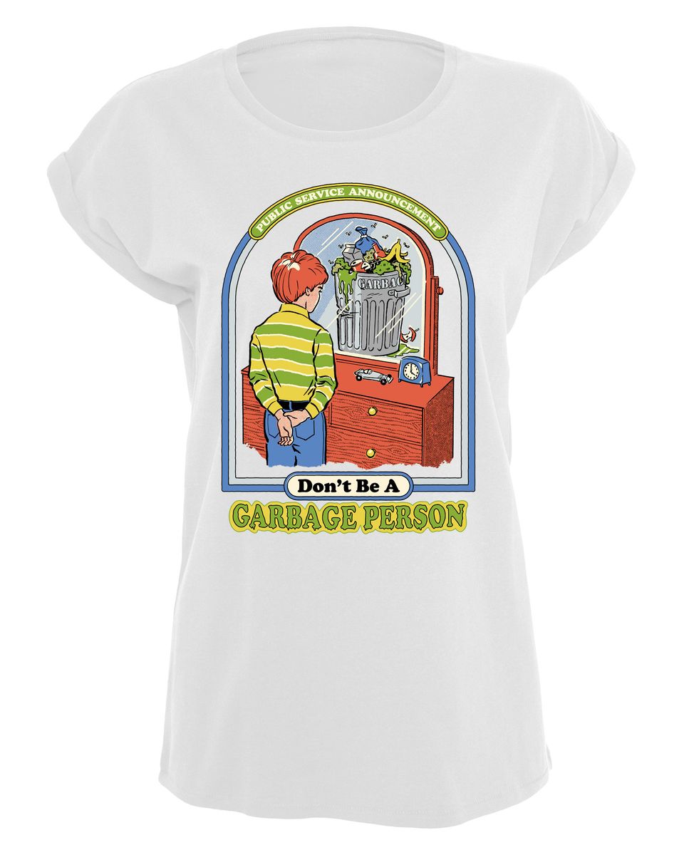 Steven Rhodes - Garbage Person - Girlshirt