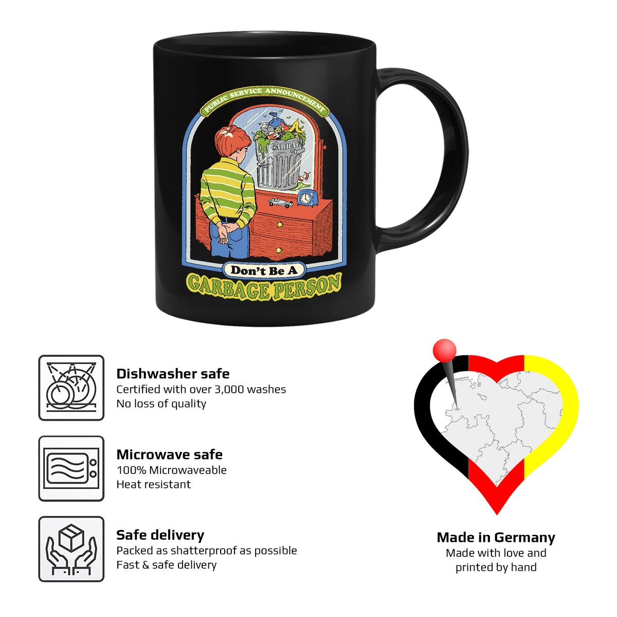 Steven Rhodes - Garbage Person - Mug