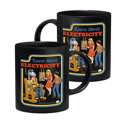 Steven Rhodes - Learn About Electricity - Mug