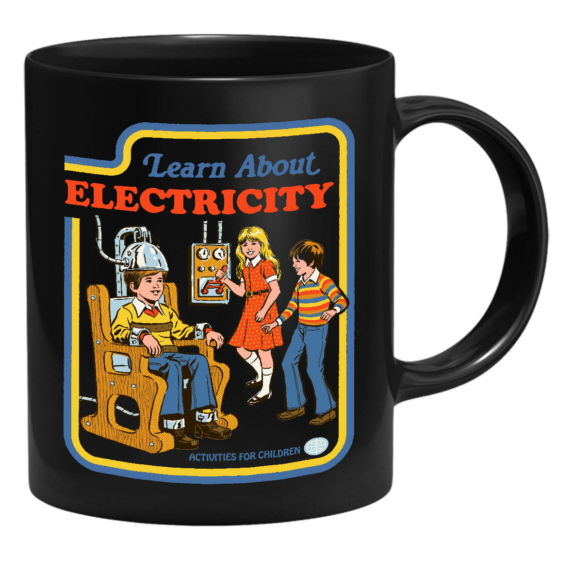 Steven Rhodes - Learn About Electricity - Mug