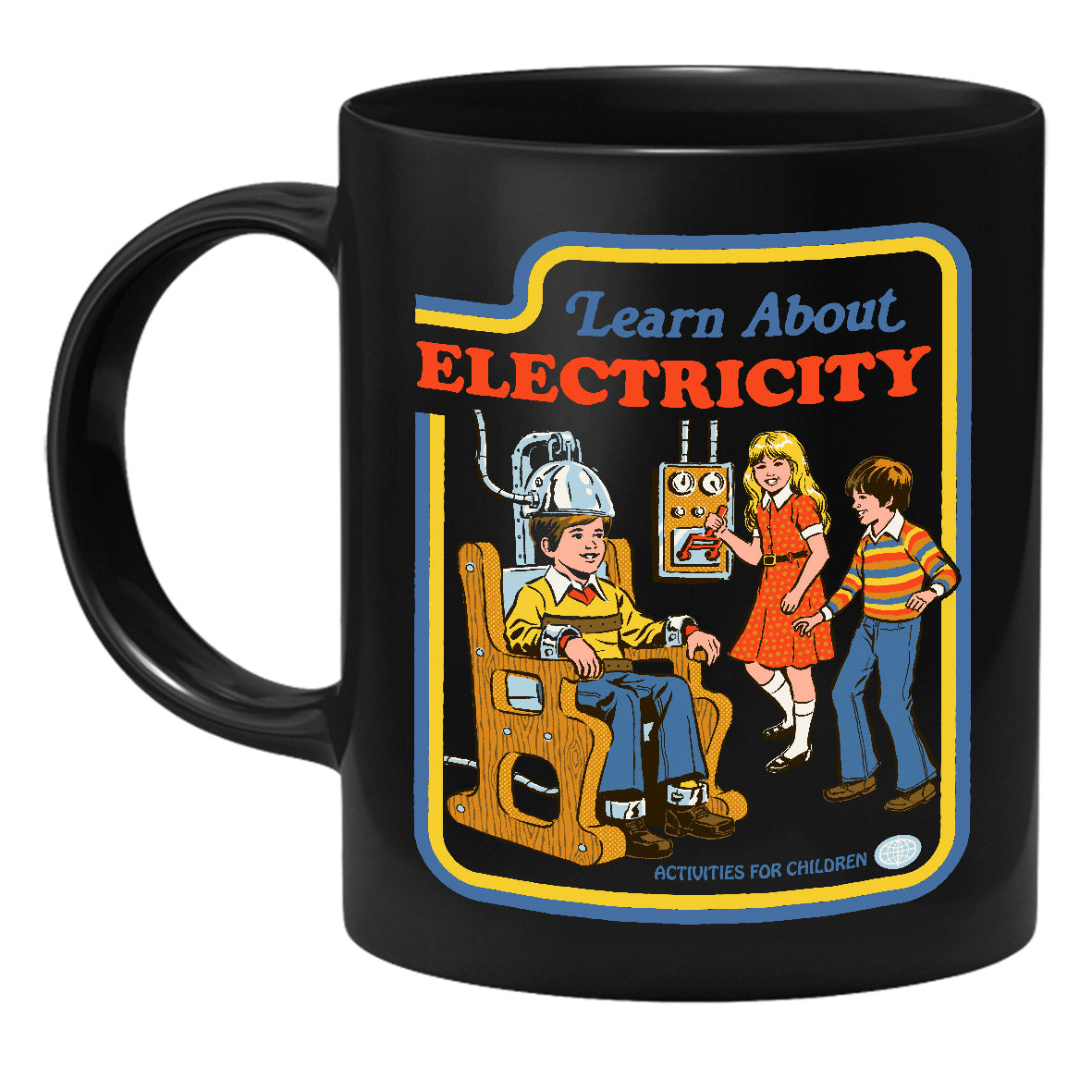 Steven Rhodes - Learn About Electricity - Mug