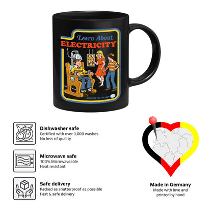 Steven Rhodes - Learn About Electricity - Mug