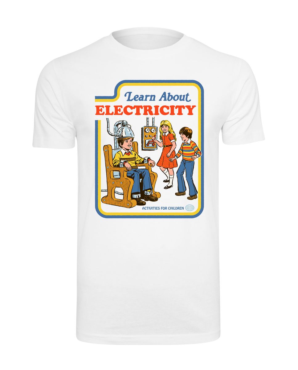 Steven Rhodes - Learn About Electricity - T-Shirt