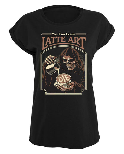 Steven Rhodes - You Can Learn Latte Art - Girlshirt