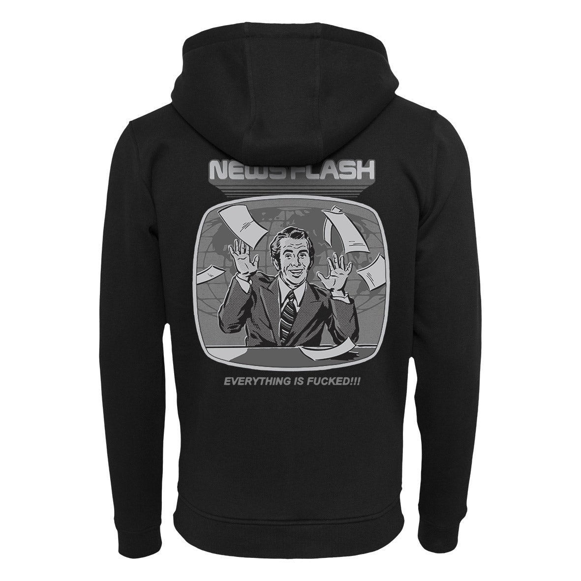 Steven Rhodes - Newsflash - Zip-Hoodie