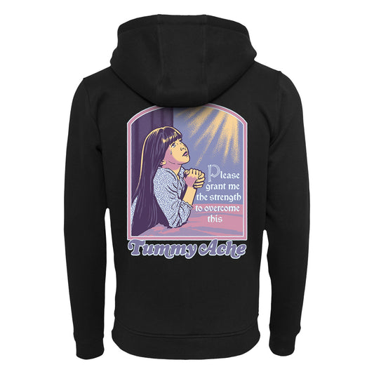 Steven Rhodes - Tummy Ache - zip hoodie