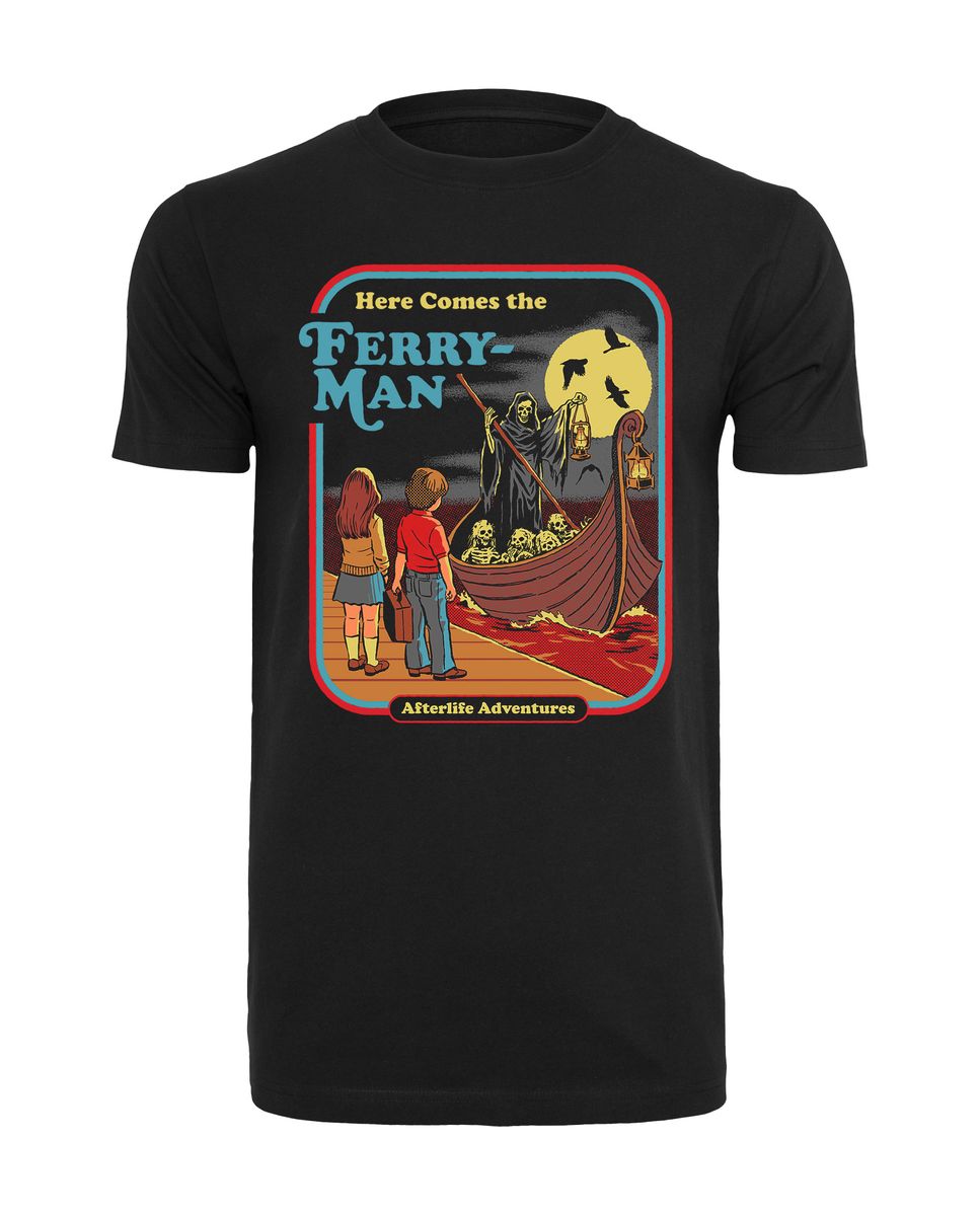 Steven Rhodes - Here Comes the Ferryman - T-Shirt
