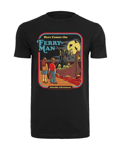 Steven Rhodes - Here Comes the Ferryman - T-Shirt