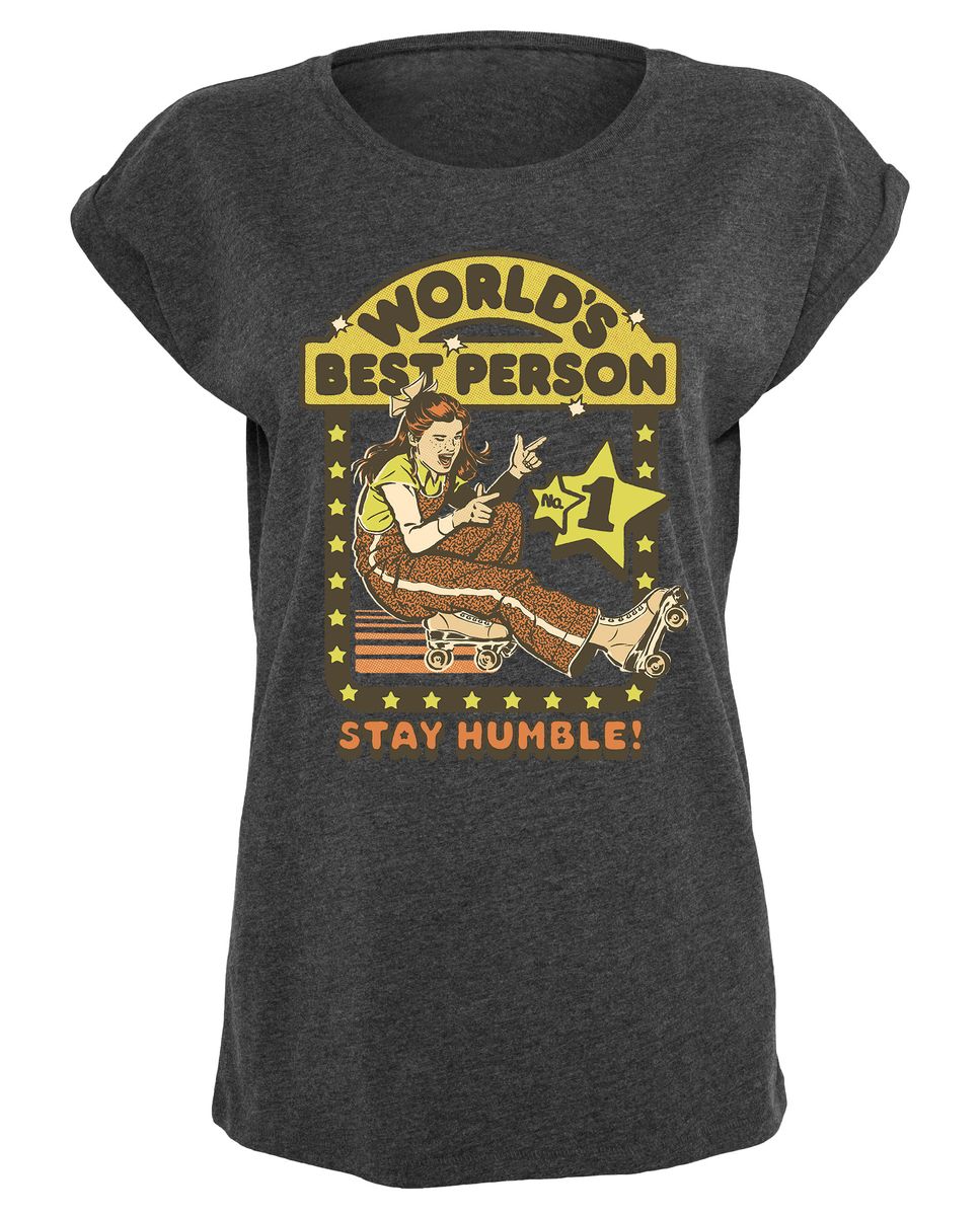 Steven Rhodes - Stay Humble - Girlshirt