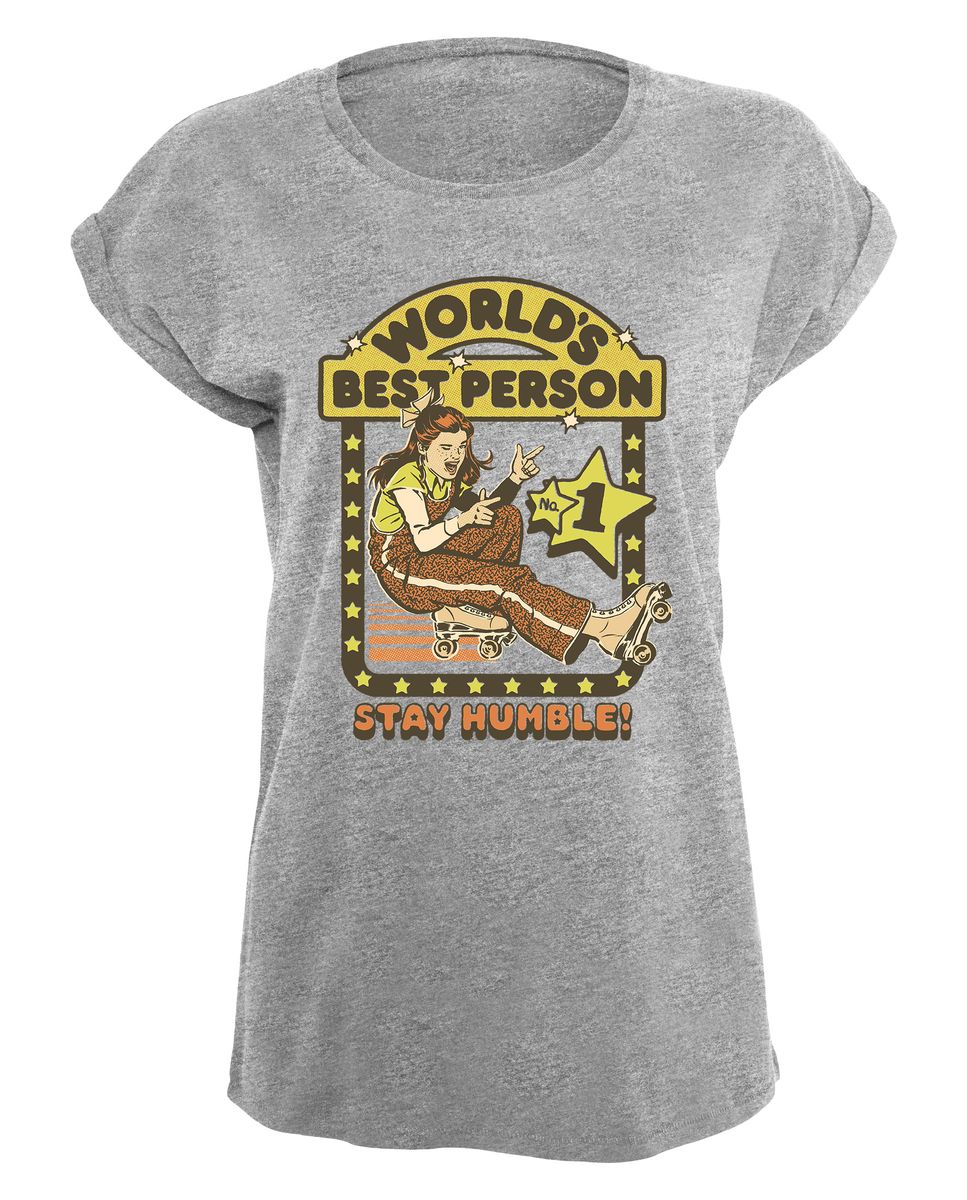 Steven Rhodes - Stay Humble - Girlshirt