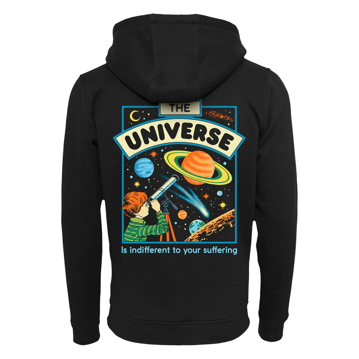 Steven Rhodes - The Universe - zip hoodie