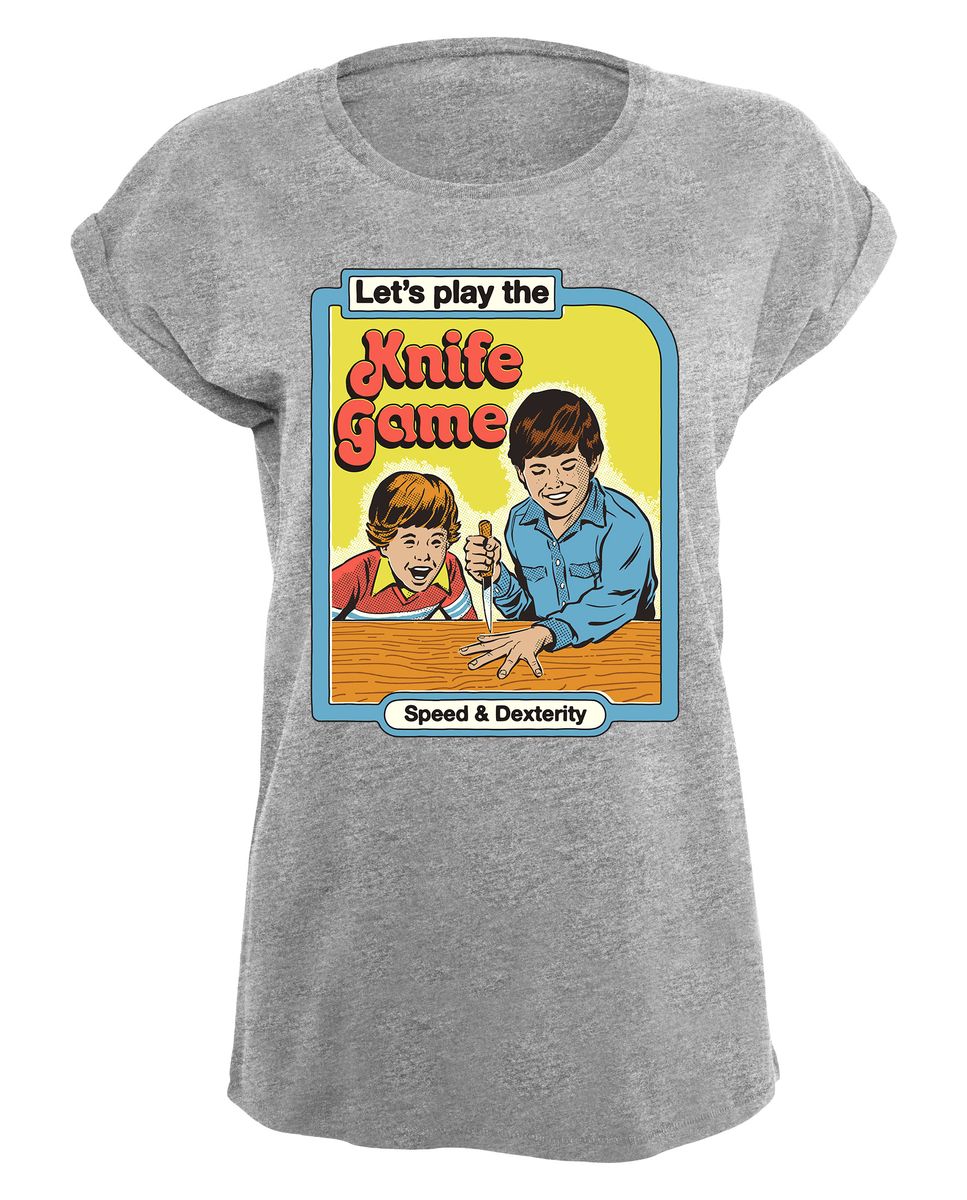 Steven Rhodes - Knife Game - Girlshirt
