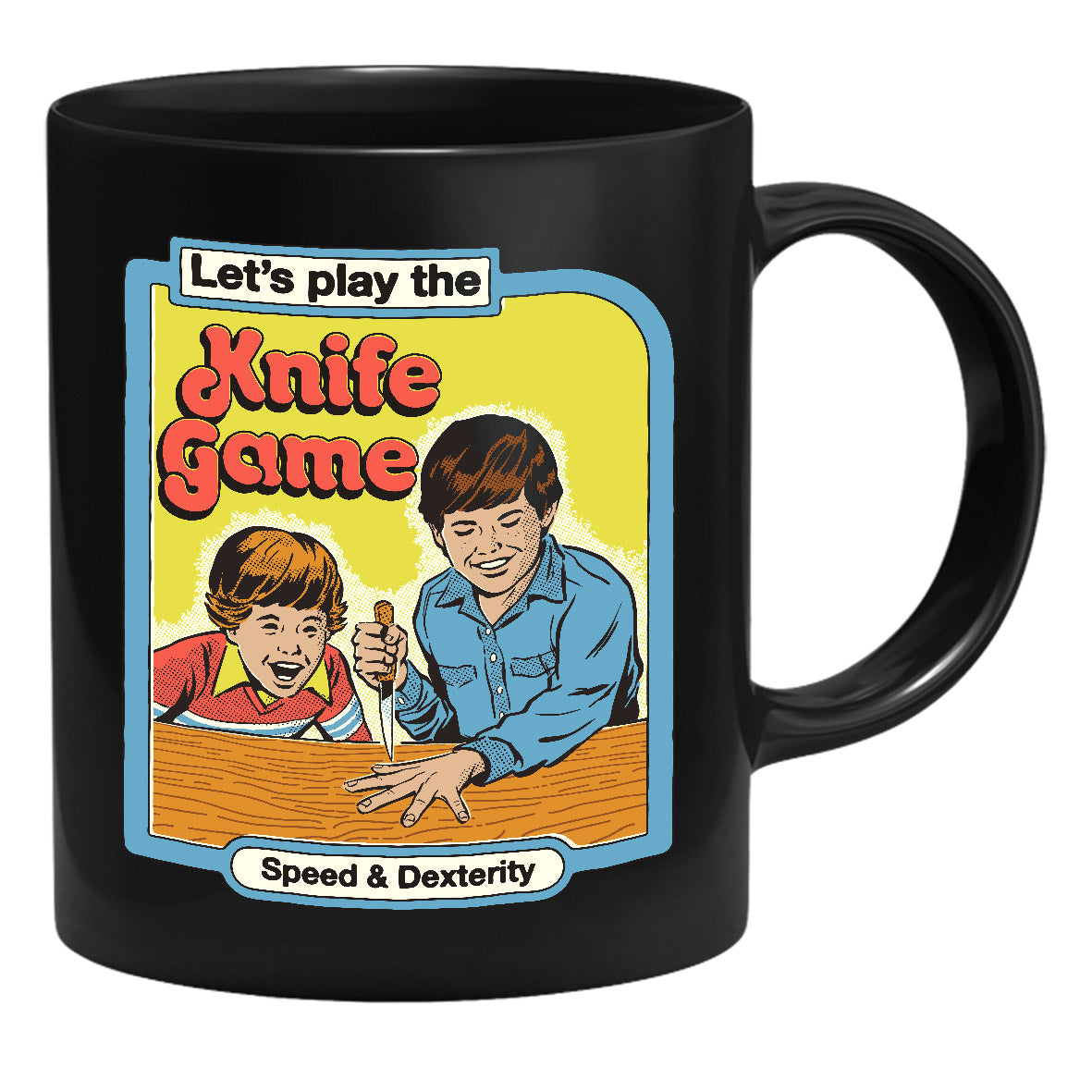 Steven Rhodes - Knife Game - Tasse