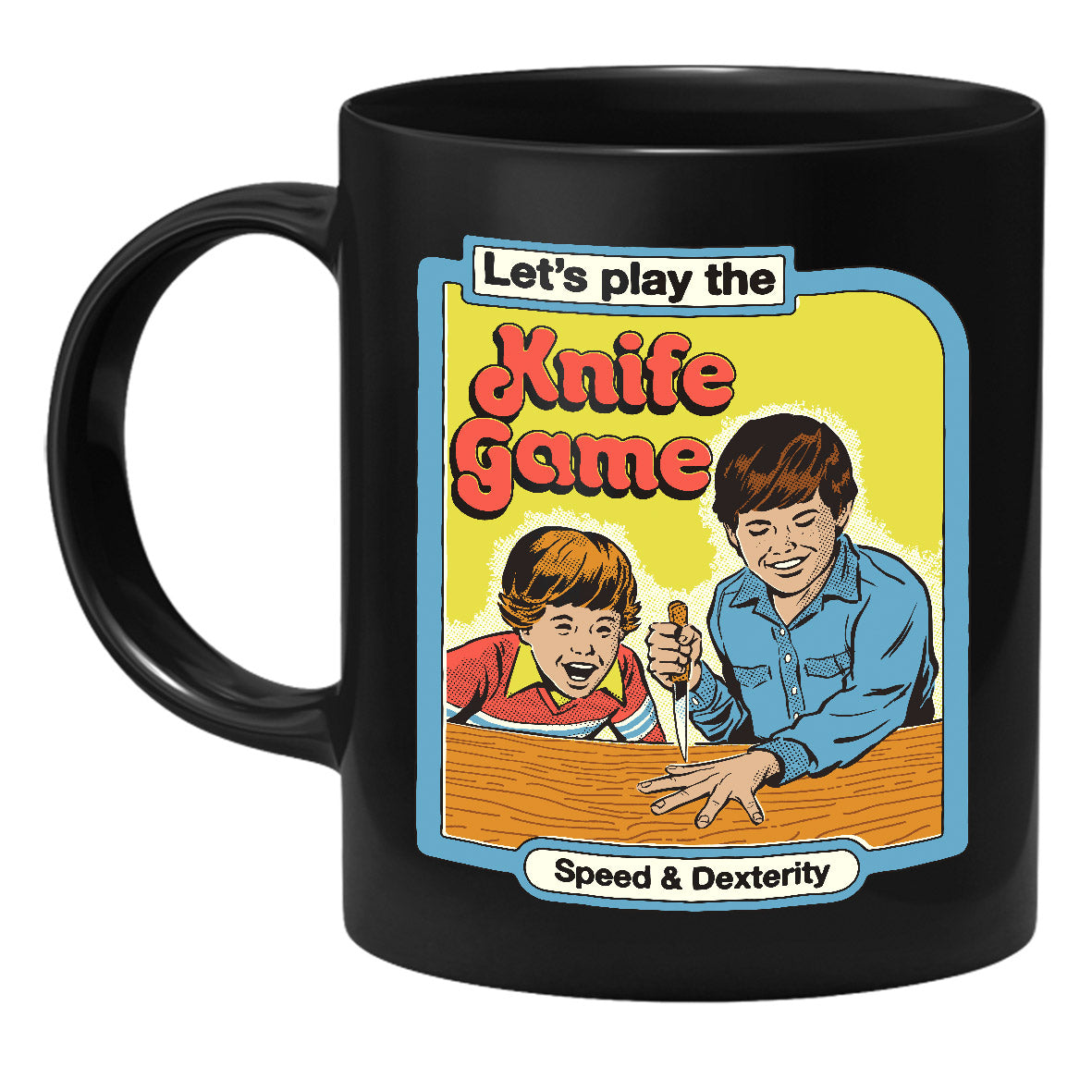 Steven Rhodes - Knife Game - Tasse