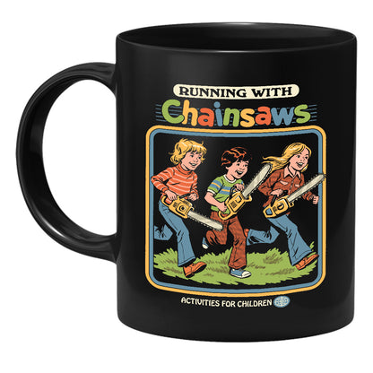 Steven Rhodes - Running with Chainsaws - Tasse